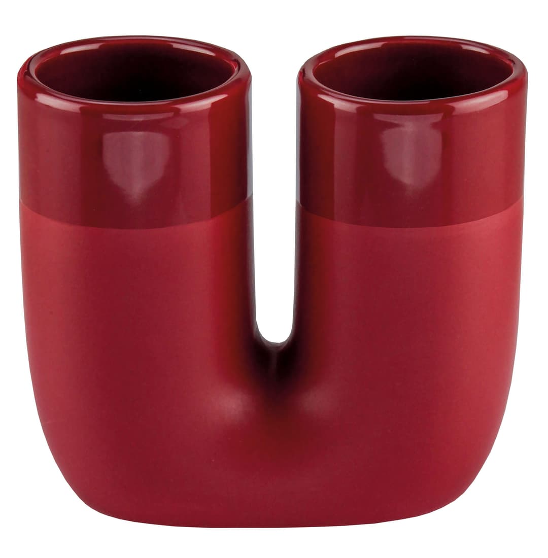 Kleine Wolke Zahnbürstenhalter Deep | Rot