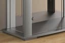 fif möbel Vitrine STELLA | Silber 4