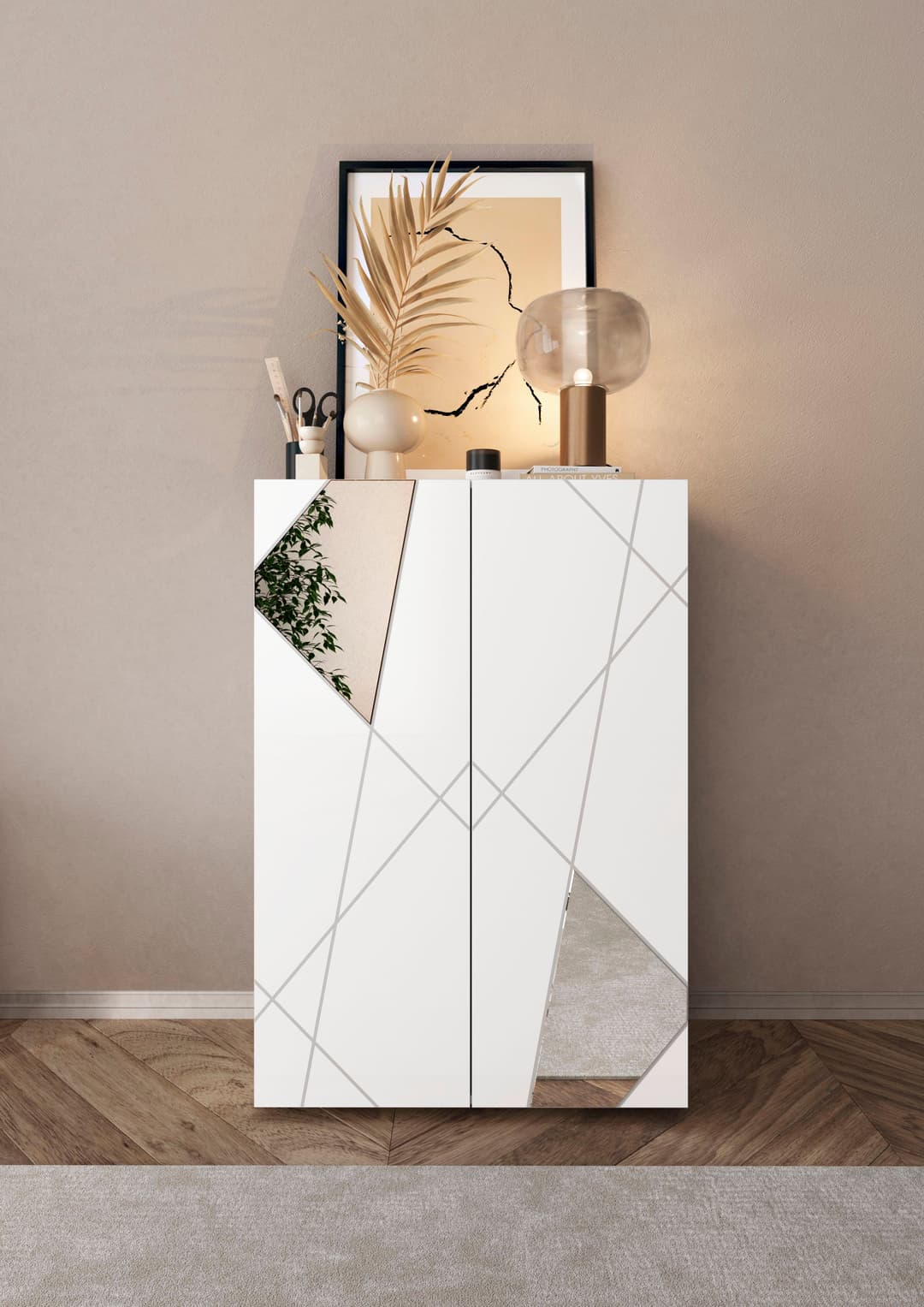 Home affaire Schuhschrank Vittoria | Weiß