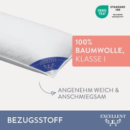 Excellent Zürich 3-Kammer-Kopfkissen | Weiß