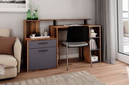 byLIVING Schreibtisch Louise | Holztöne