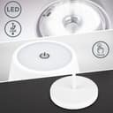 B.K.Licht LED Akku Tischleuchte | Weiß 2