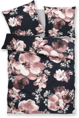 OTTO home MELINA Renforcé Bettwäsche | Blau