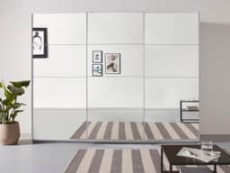rauch Schwebetürenschrank Kleiderschrank ORACLE | Weiß