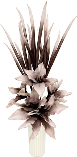 Kunstblume Soft-Blumenarrangement I.GE.A. | Braun