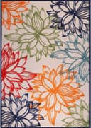 Sanat Teppich Floral 2 Outdoor | Mehrfarbig