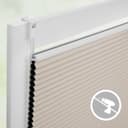 LICHTBLICK ORIGINAL Wabenplissee Thermo-Plissee Klemmfix | Beige 3