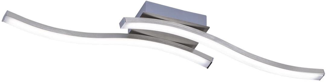 Reality Leuchten LED Deckenleuchte Route | Silber