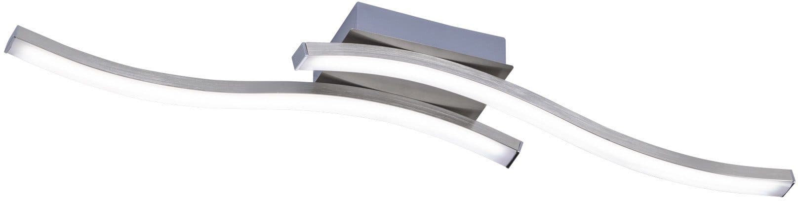 Reality Leuchten LED Deckenleuchte Route | Silber