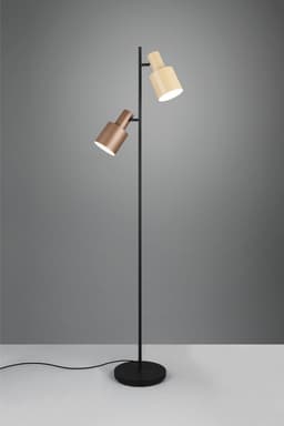TRIO Leuchten AGUDO Stehleuchte | Schwarz