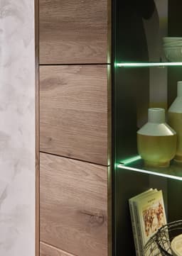 Innostyle Vitrine BELLANO | Holztöne