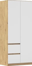 rauch Drehtürenschrank MAINZ | Holztöne