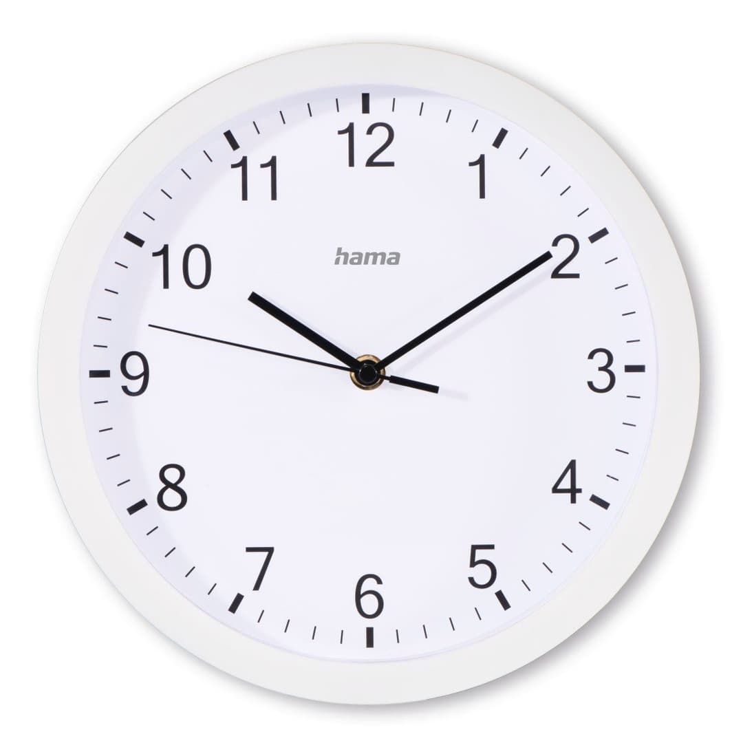 Hama Wanduhr Elba | Weiß