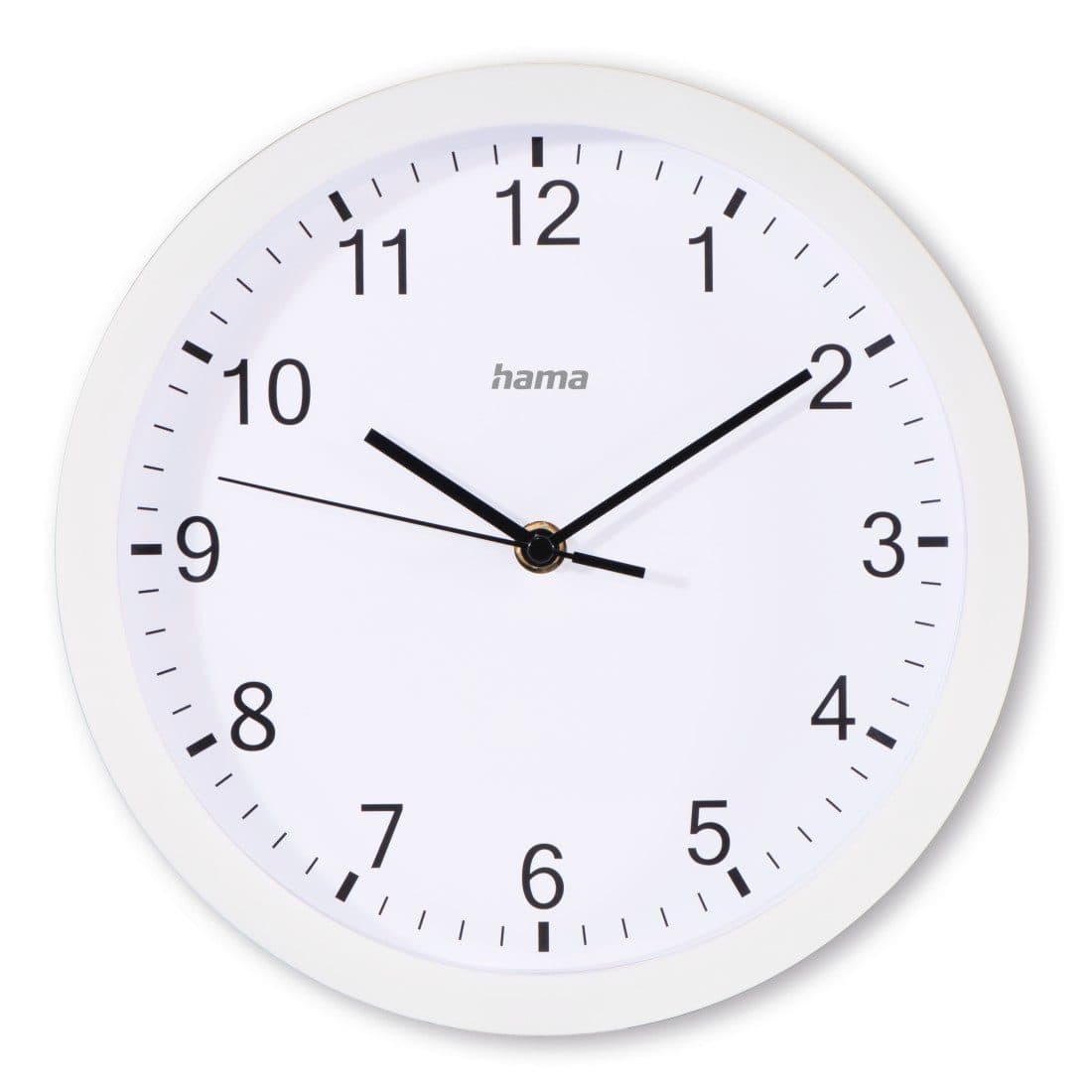 Hama Wanduhr Elba | Weiß