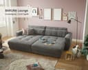 ED EXCITING DESIGN Big-Sofa Loveseat | Grau 3