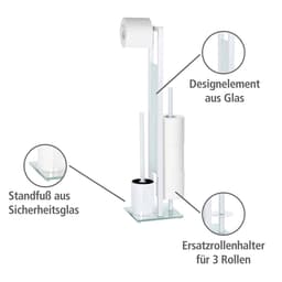 WENKO WC-Garnitur Rivalta | Weiß