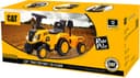 Jamara Rutscher Caterpillar Traktor mit Anhänger 2in1 | Gelb 3