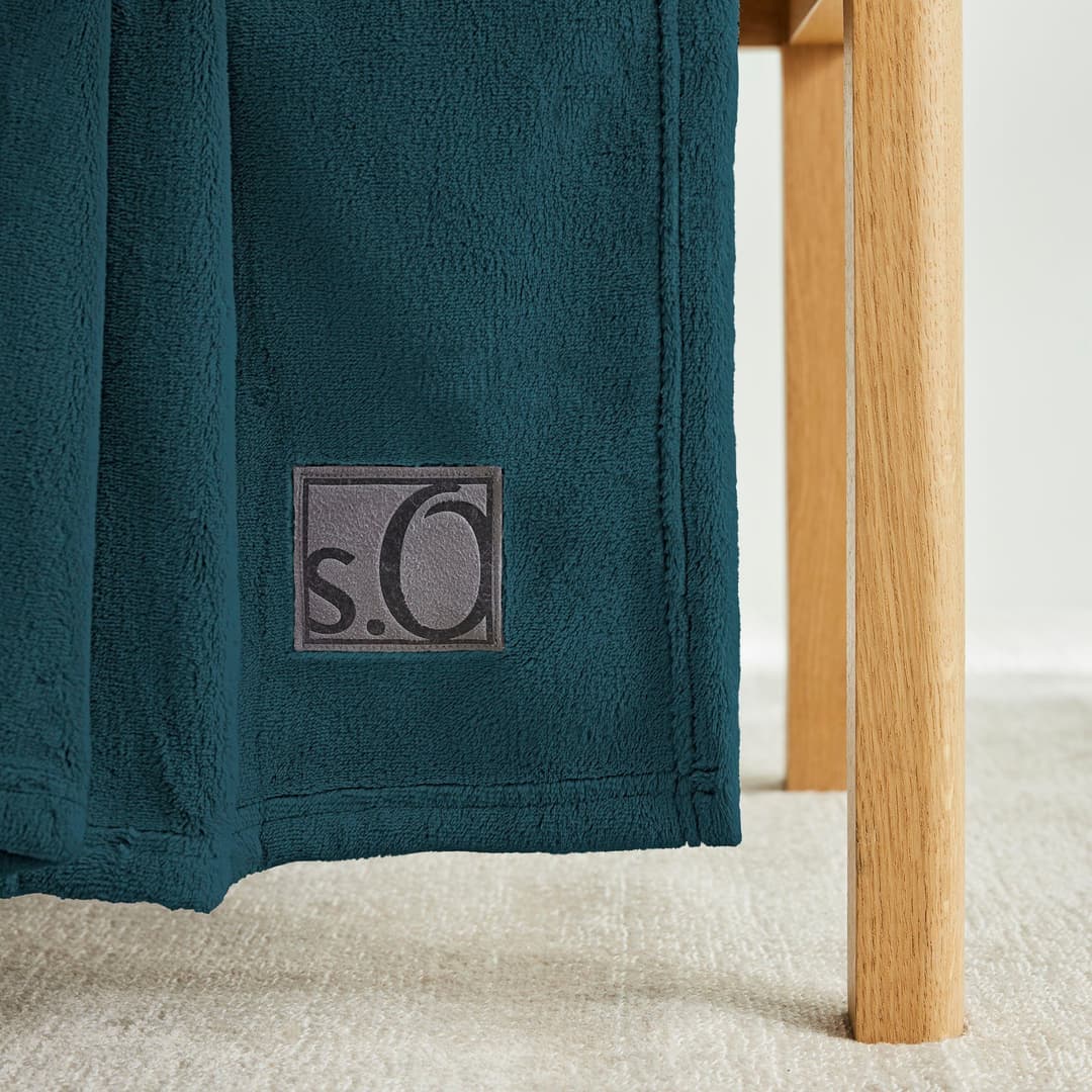 Wohndecke Kuschelsoft | Türkis