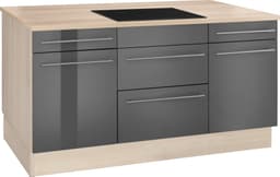 OPTIFIT Kücheninsel Bern | Grau
