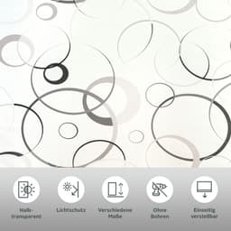 Seitenzugrollo MAZE von Bruno Banani | Grau