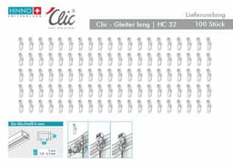 HINNO Clic-Gleiter HC32 | Weiß