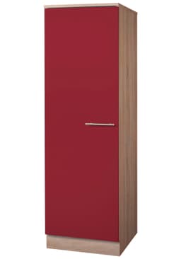 wiho Küchen Seitenschrank Montana 50 cm breit | Rot