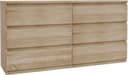 FORTE Kommode Edmore | Holztöne
