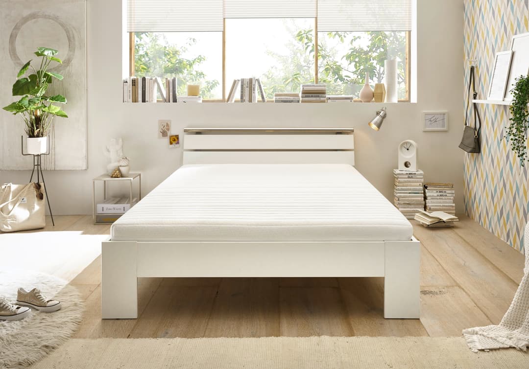 Schlafkontor Futonbett Nizza | Weiß