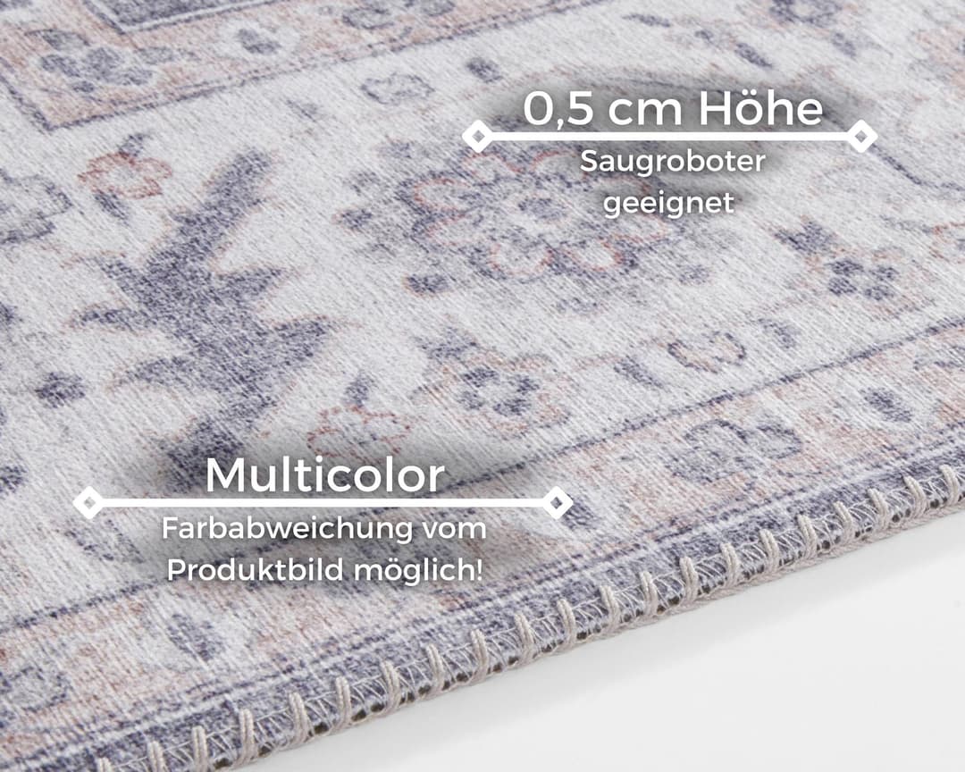 HANSE Home Teppich Anthea | Mehrfarbig