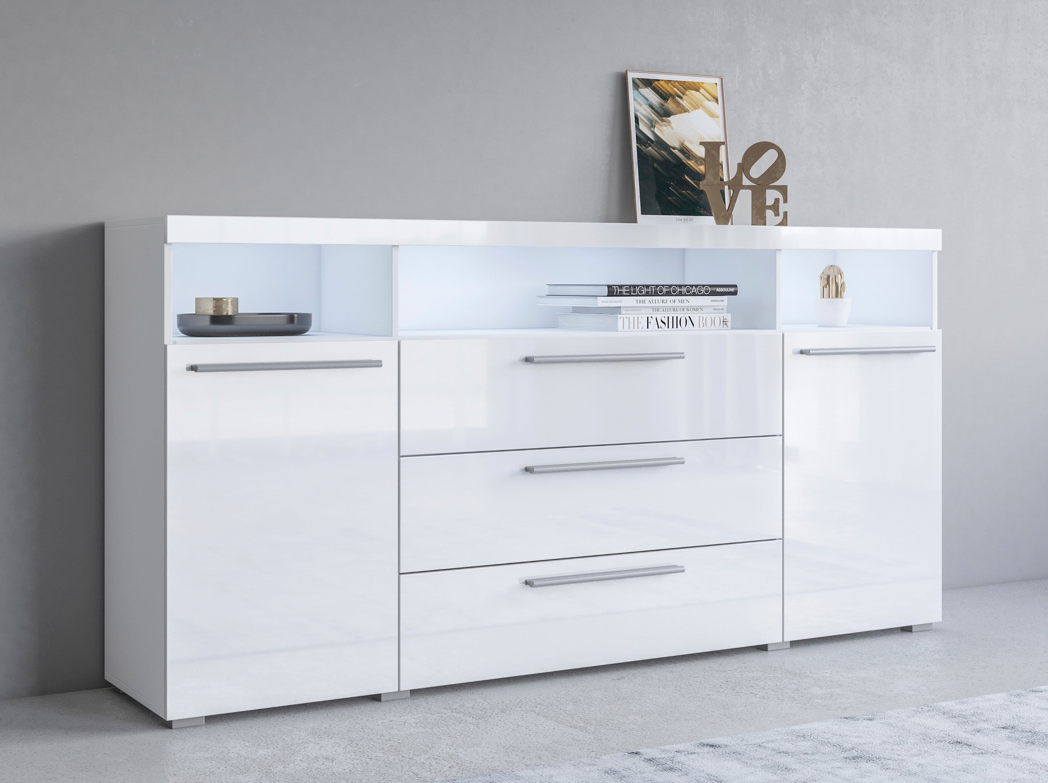 OTTO home Sideboard India | Weiß