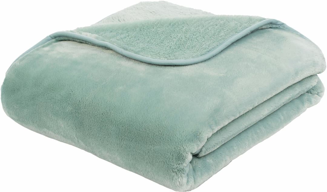 Wohndecke Premium Cashmere Feeling | Grün