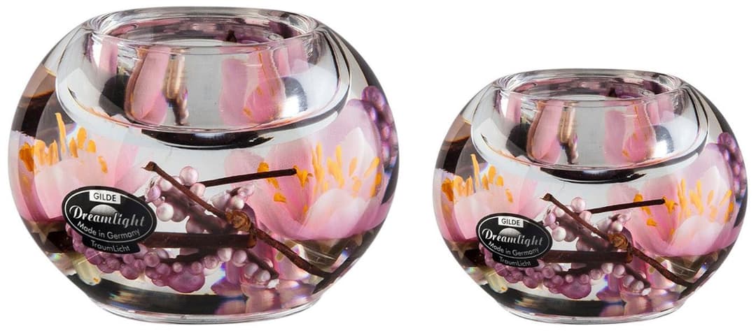 GILDE Teelichthalter Dreamlight | Rosa