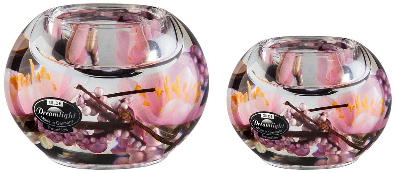 GILDE Teelichthalter Dreamlight | Rosa