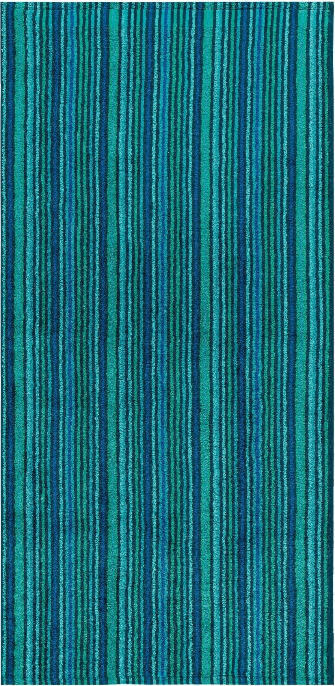 Egeria Badetuch Combi Stripes | Blau