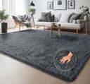 my home Hochflor-Teppich Serville | Grau 2