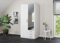 priess Kleiderschrank Amsterdam | Weiß