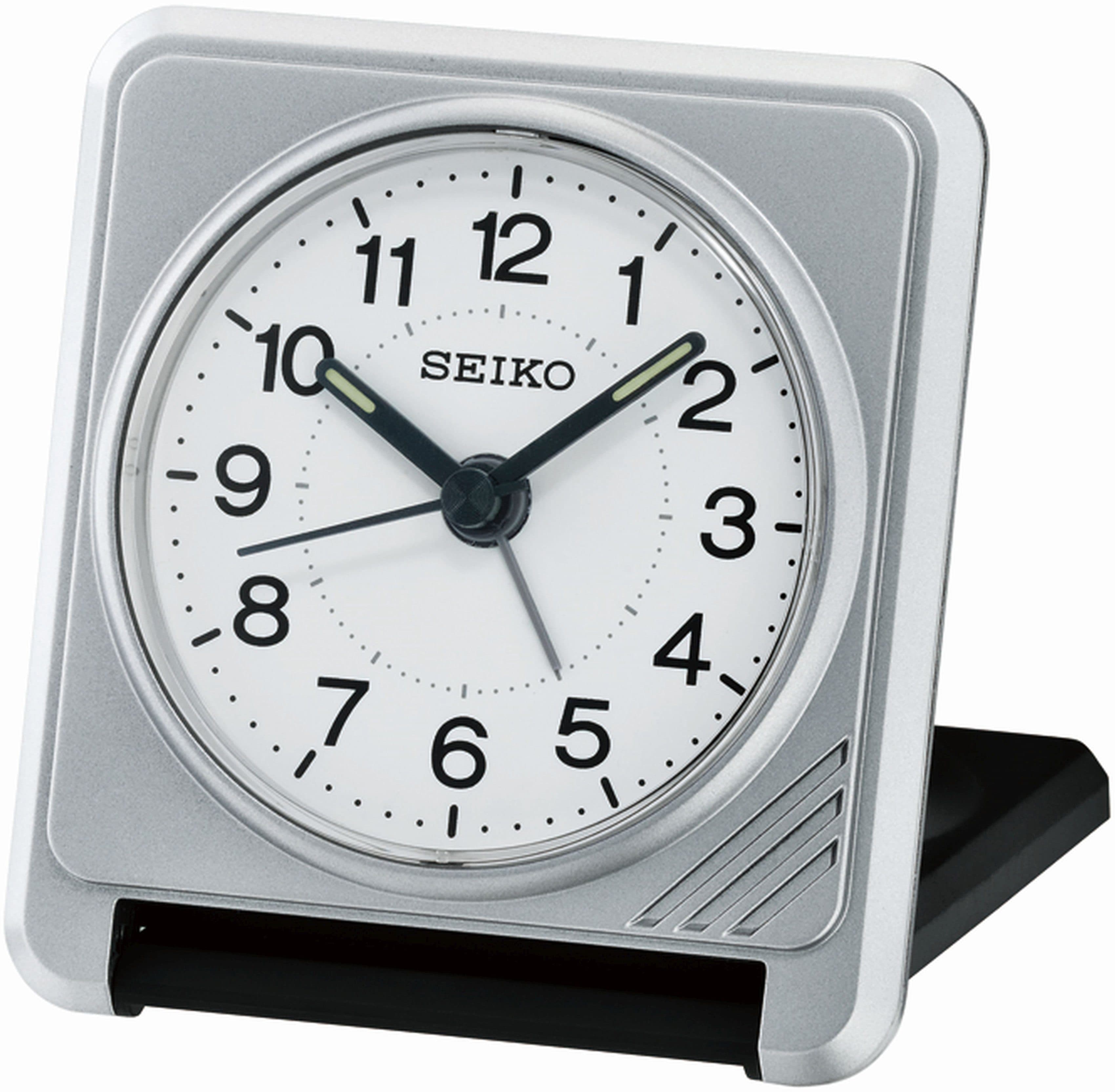 Seiko Reisewecker QHT015S | Silber