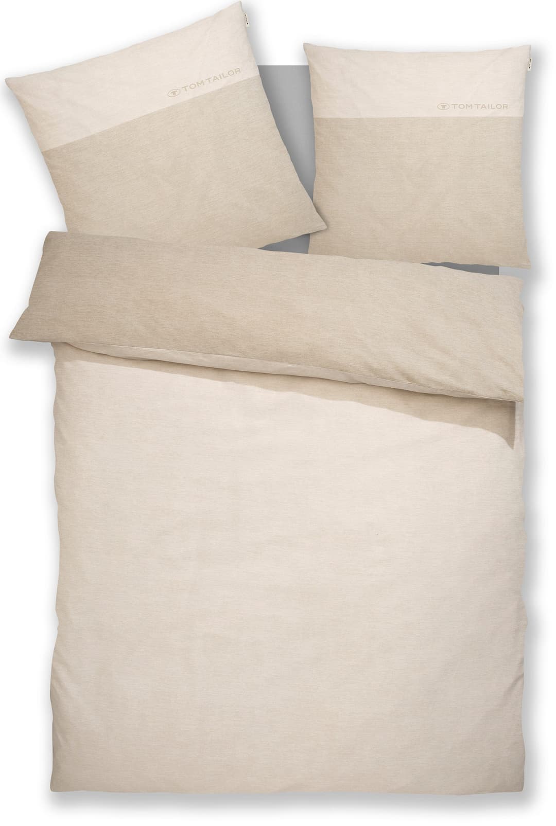 TOM TAILOR HOME Bettwäsche Henry | Beige