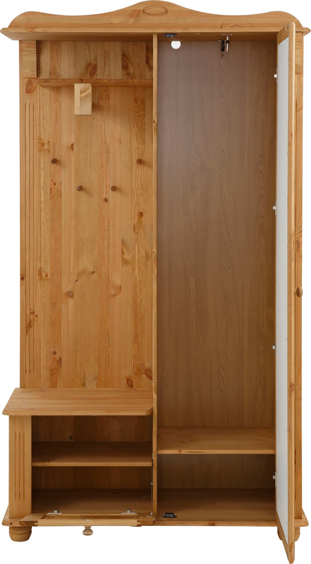 OTTO home Kompaktgarderobe Adele | Holztöne