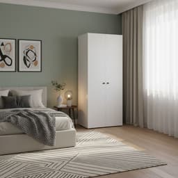 Schlafkontor Kleiderschrank Joe | Weiß
