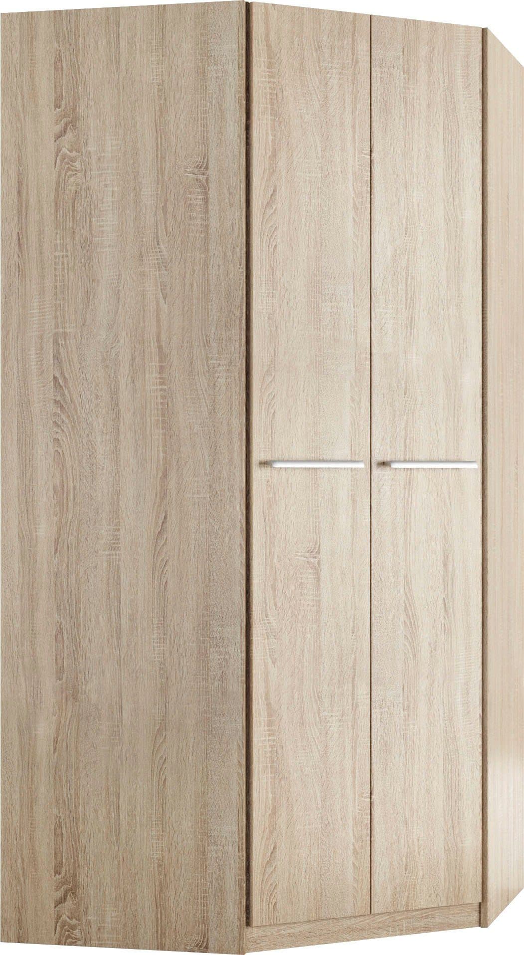 priess Eckkleiderschrank Barcelona | Holztöne