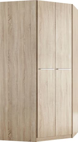 priess Eckkleiderschrank Barcelona | Holztöne
