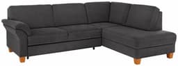 Home affaire Ecksofa Borkum L-Form | Grau