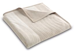 Biederlack Feel Cord Wohndecke | Beige