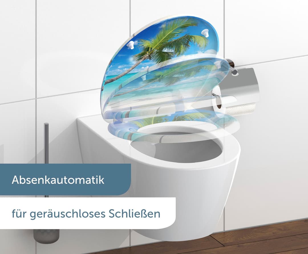 Schütte WC-Sitz CARRIBEAN | Mehrfarbig