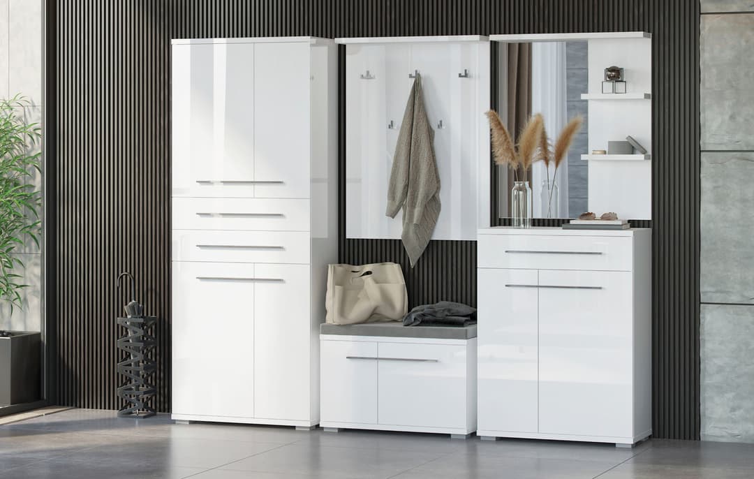 OTTO home Garderobenschrank Piano | Weiß