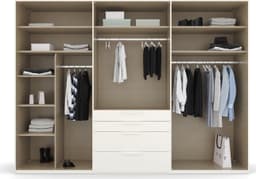 rauch PURISMA Drehtürenschrank | Weiß