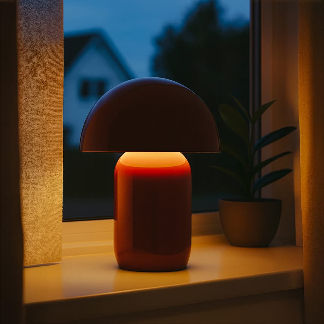 LeGer Home by Lena Gercke LED Tischleuchte Galilea | Rot