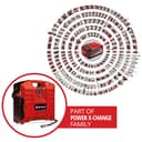 Einhell Koffer-Kompressor TE-AC 36/8 Li OF Set-Solo | Rot 2