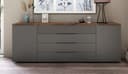 borchardt Möbel Sideboard Tom | Grau